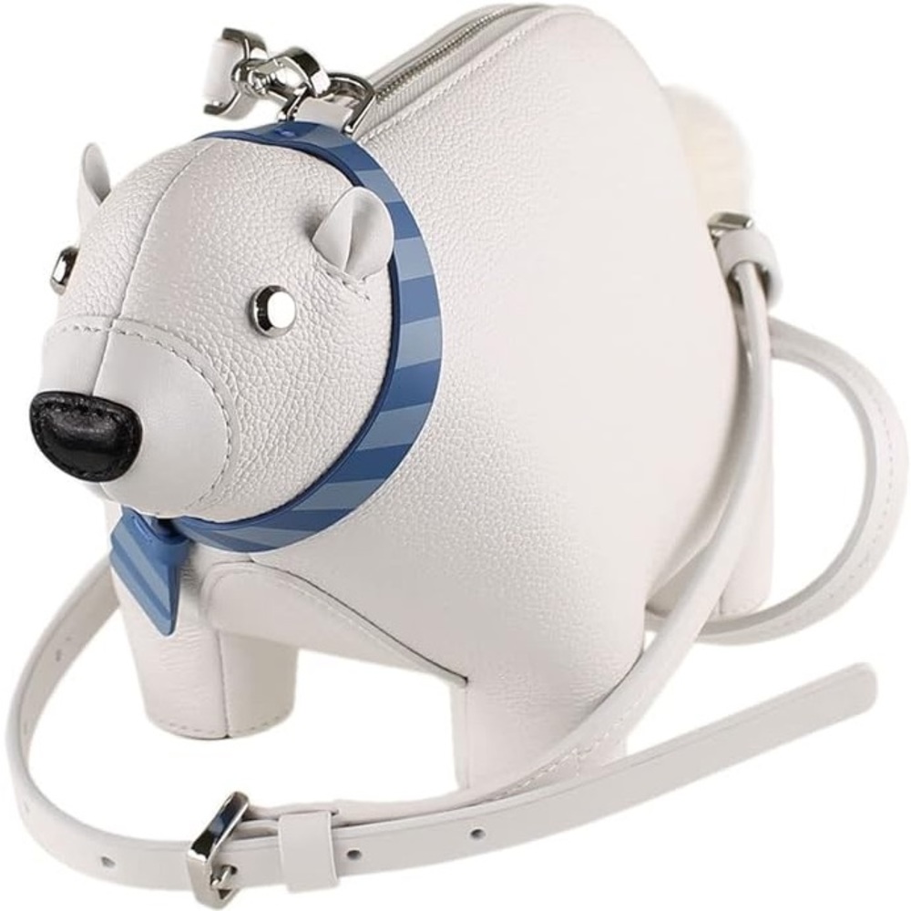 Kate Spade New York | Arctic Friends Polar Bear Crossbody Leather Bag - Picture 2 of 8